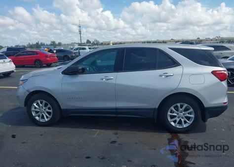 2019 Chevrolet Equinox Ls из США, поврежденный, VIN 2GNAXHEV5K6265114